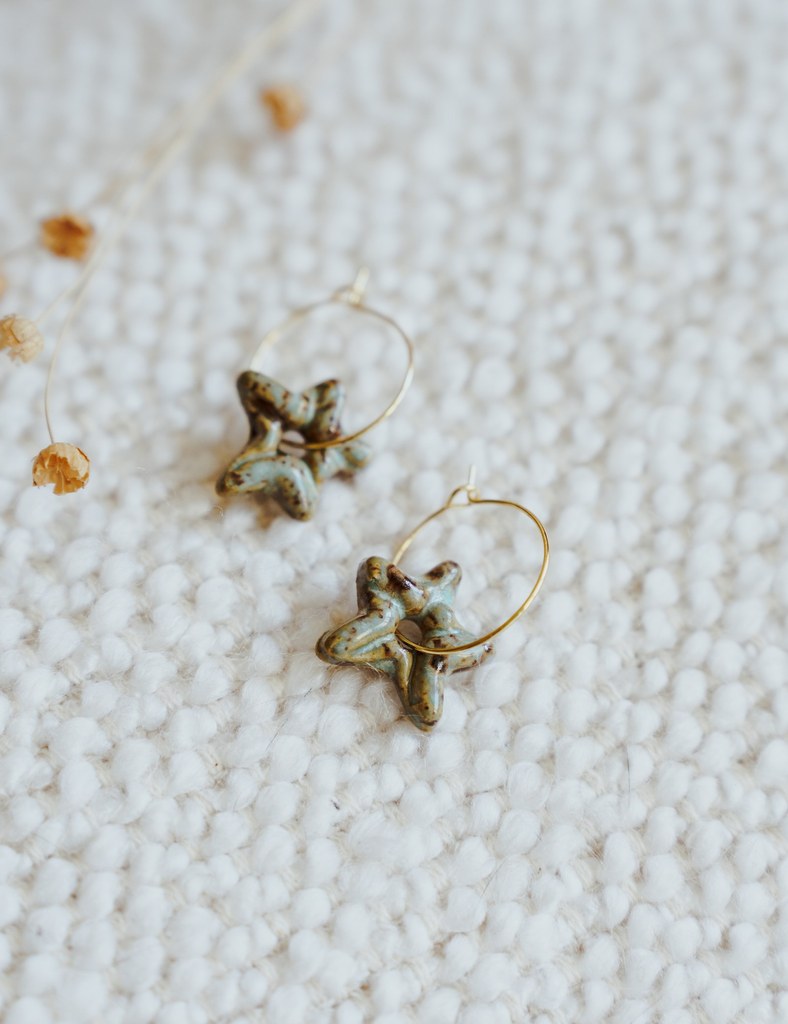 Boucles d'oreilles "ETOILES"