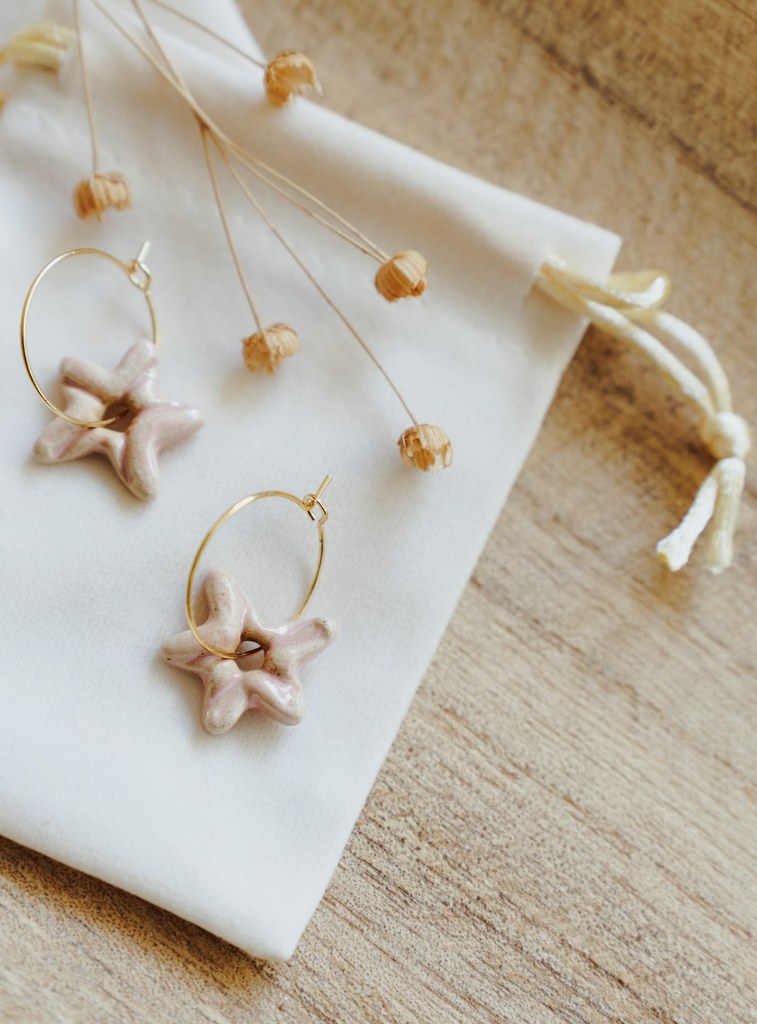 Boucles d'oreilles  "ETOILES"