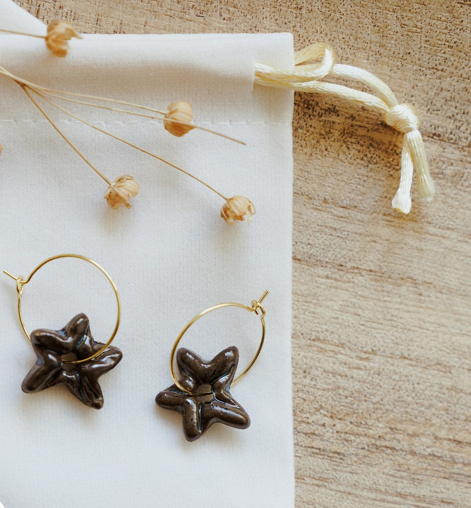 Boucles d'oreilles  "ETOILES"