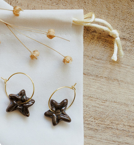 Boucles d'oreilles  "ETOILES"