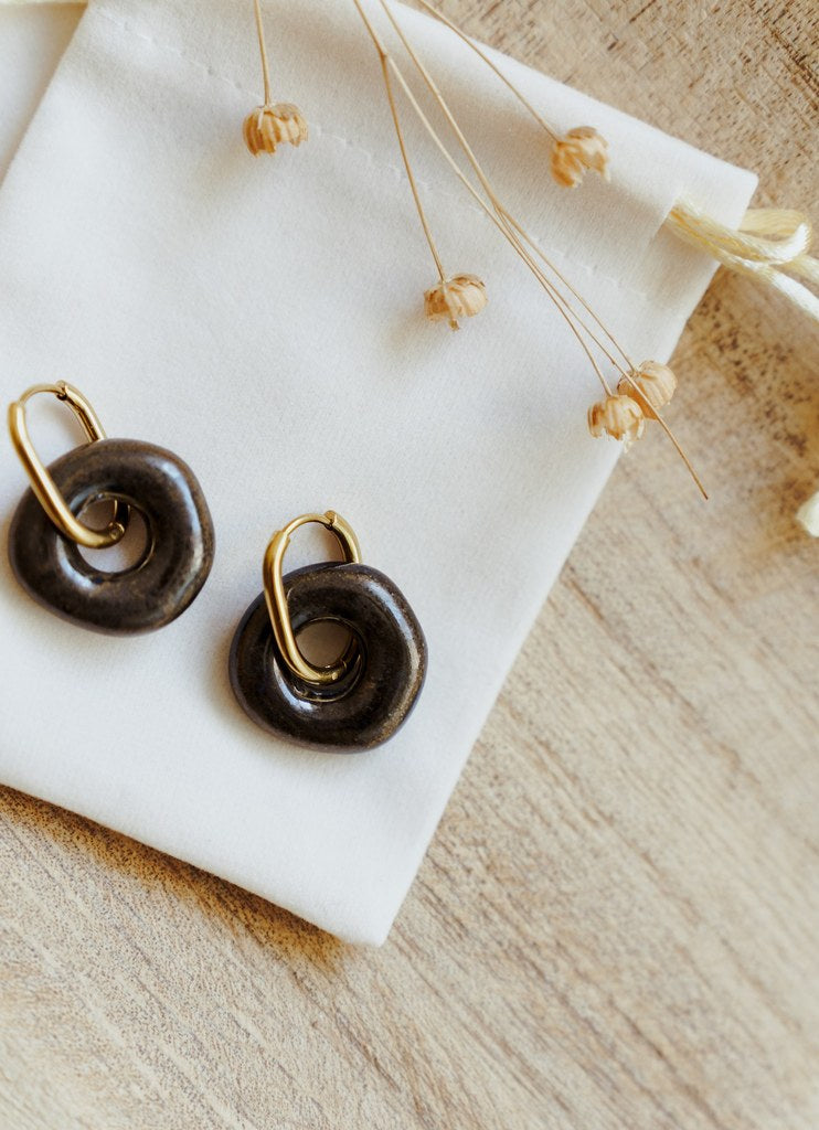 Boucles d'oreilles "COROLLES"