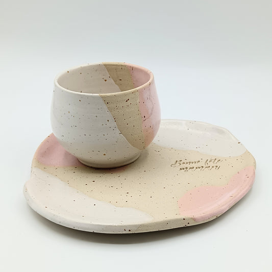 Tasse et Plateau "Bonne fête maman"